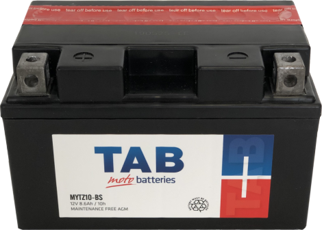 Motociklu akumulators TAB AGM YTZ10S 8,6AH 12V A