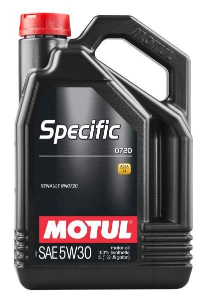 Motoreļļa MOTUL SPECIFIC 0720 Renault 5W-30 5L