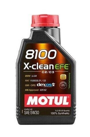 Motoreļļa 5W30 MOTUL 8100 X-CLEAN EFE C2/C3 1L