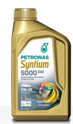 Motoreļļa PETRONAS SYNTIUM 5000 DM 5W-30 1L