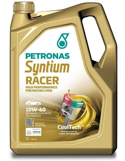 Motoreļļa PETRONAS SYNTIUM RACER 10W60 SL 5L