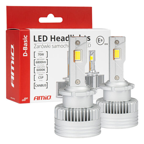LED spuldžu komplekts D2S / D2R Headlights D-Basic Series Canbus