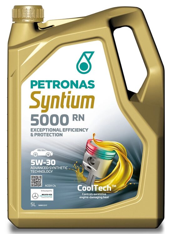 Motoreļļa PETRONAS SYNTIUM 5000 RN 5W30 5L