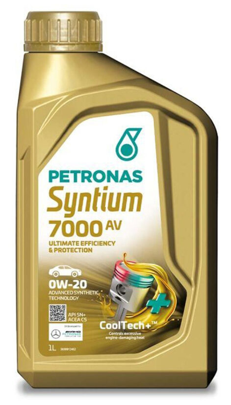 Motoreļļa PETRONAS SYNTIUM 7000 AV 0W20 1L