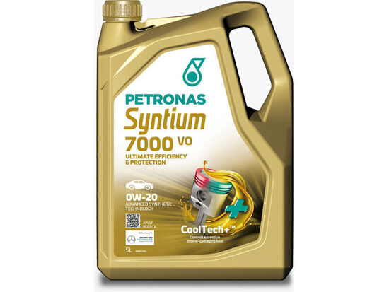 Motoreļļa PETRONAS SYNTIUM 7000 VO 0W-20 5L