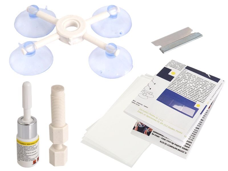 Auto stiklu remonta komplekts