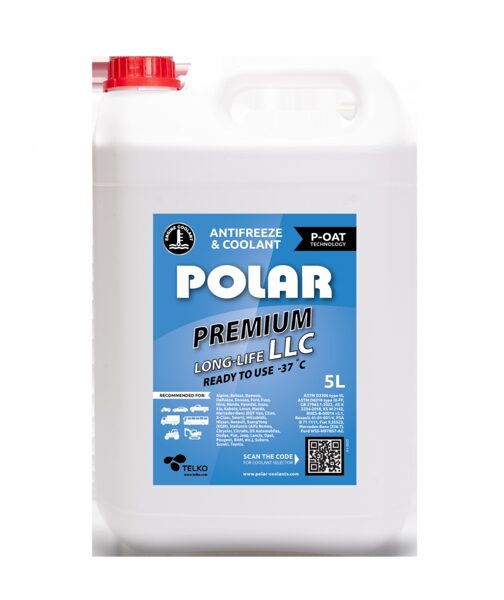 POLAR Antifrīzs Premium Long Life LLC -37*C 5L