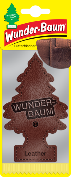 WUNDER-BAUM Tree Leather gaisa atsvaidzinātājs, 5g