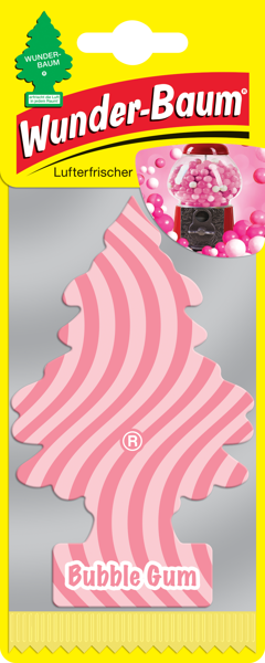 WUNDER-BAUM Tree Bubble Gum gaisa atsvaidzinātājs, 5g
