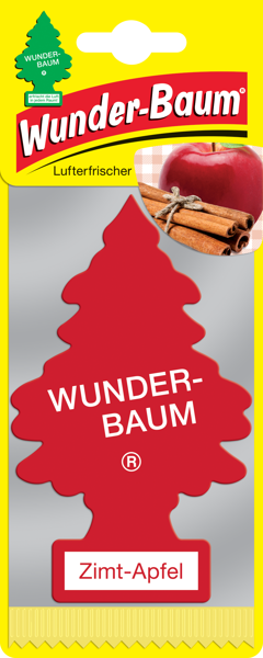 WUNDER-BAUM Tree Zimt-Apfel gaisa atsvaidzinātājs, 5g