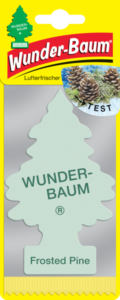 WUNDER-BAUM Tree Frosted Pine gaisa atsvaidzinātājs, 5g