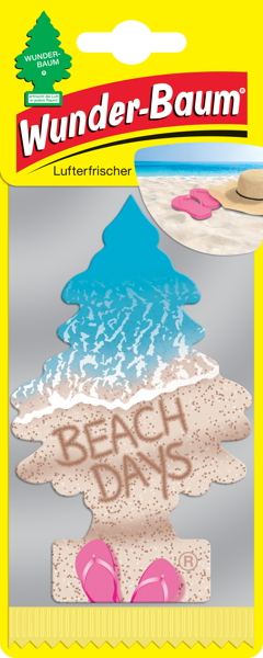 WUNDER-BAUM Tree Beach Days gaisa atsvaidzinātājs, 5g
