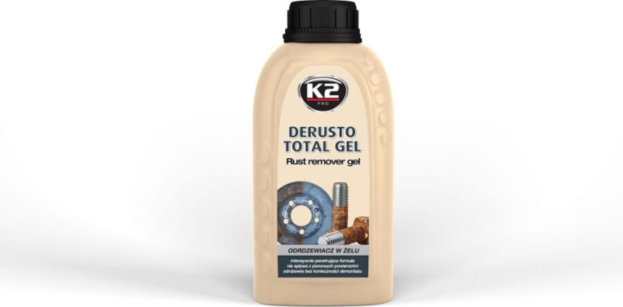 Rūsas noņēmējs  K2 DERUSTO  TOTAL GEL 250ml