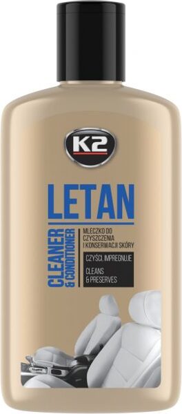 Auto ādas salona kopšanas līdzeklis K2 Letan, 250 ml