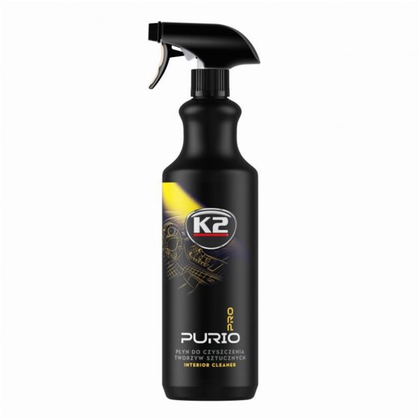 K2 Purio PRO līdzeklis salona plastmasas, vinila un gumijas daļu tīrīšanai, 1L