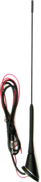 Automašīnas antena ar pastiprinātāju