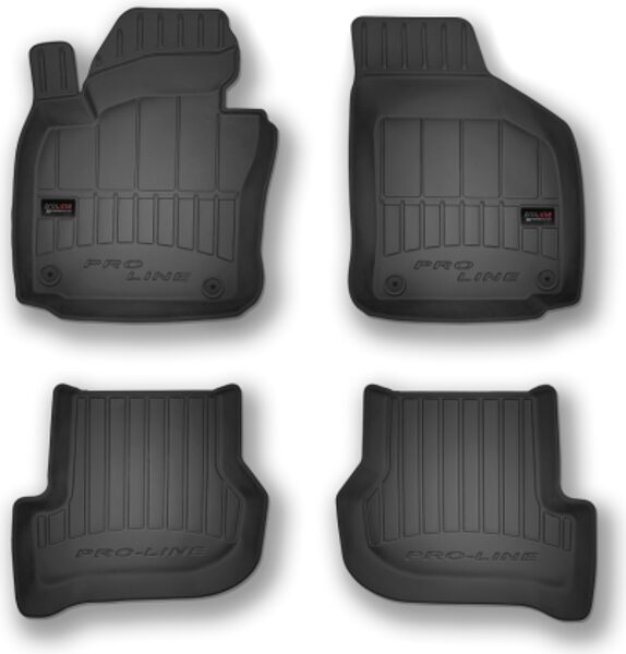 Gumijas paklājiņi SKODA OCTAVIA II 2004-2013, SKODA OCTAVIA II RS 2005-2013, SKODA OCTAVIA II SCOUT 2007-2013, VW GOLF VI 2008-2012